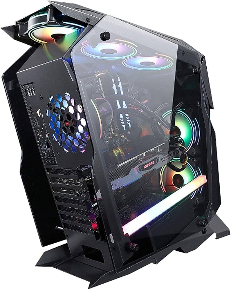 Gabinete De Juego, Estuche De Computadora ATX De Torre Media.